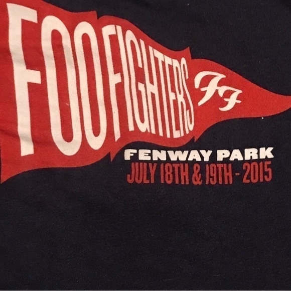 Rare FOO Fighters Hoodie By Independent Trading Company With Thumbhole Sleeves - Picture 5 of 7